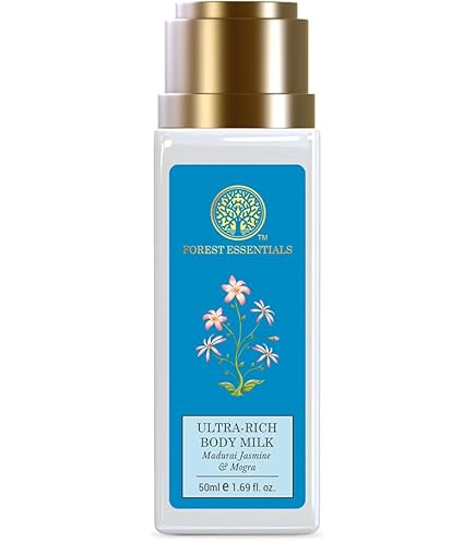 Amazon.com : Forest Essentials Ultra-Rich Body Milk Oudh & Green